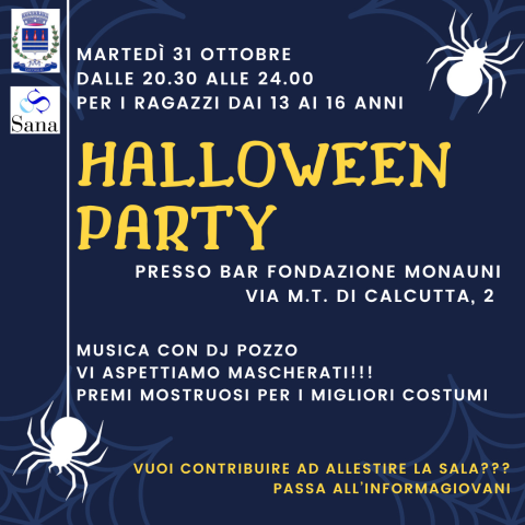 Immagine che raffigura HALLOWEEN PARTY
