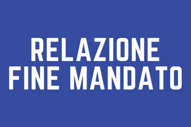 Immagine che raffigura Relazione di fine mandato anni 2019-2023