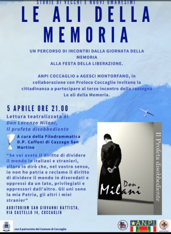 Immagine che raffigura LE ALI DELLA MEMORIA - Storie di vecchi e nuovi umanesimi