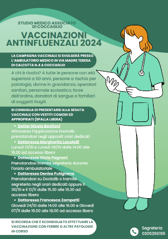 Immagine che raffigura Vaccinazione antinfluenzale 2024