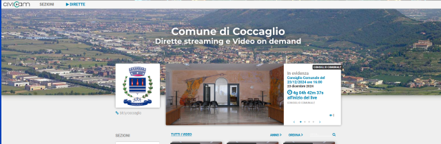 Immagine che raffigura INFORMATIVA IN MERITO ALLA VISIONE ON-LINE DELLE SEDUTE DEL CONSIGLIO COMUNALE