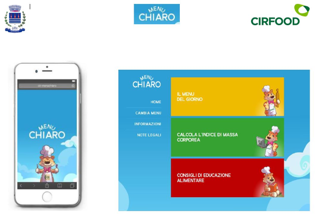 Immagine che raffigura MENU CHIARO