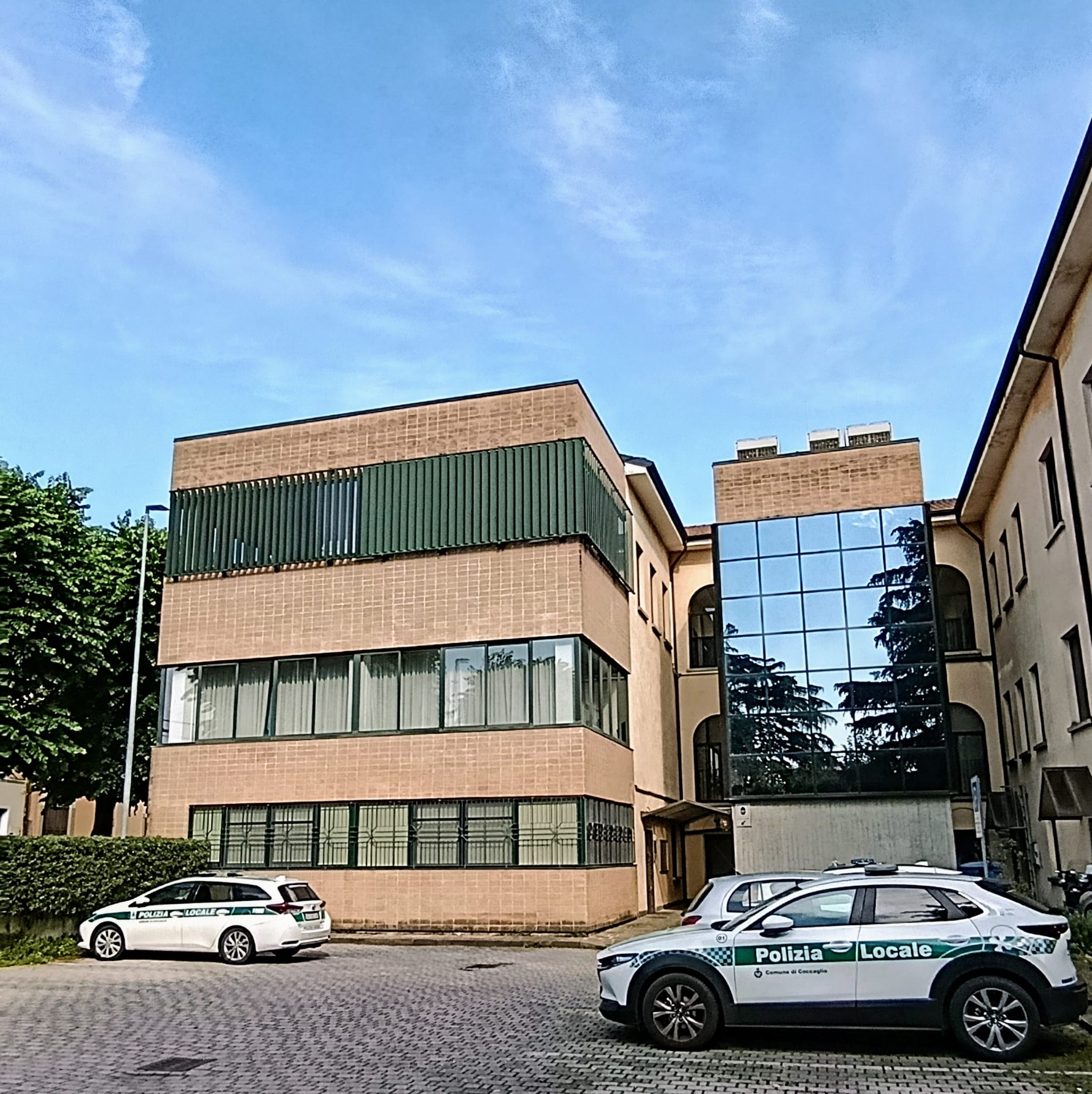 La sede della polizia locale di Coccaglio, via Vittorio Veneto 8, (25030) Coccaglio, BS